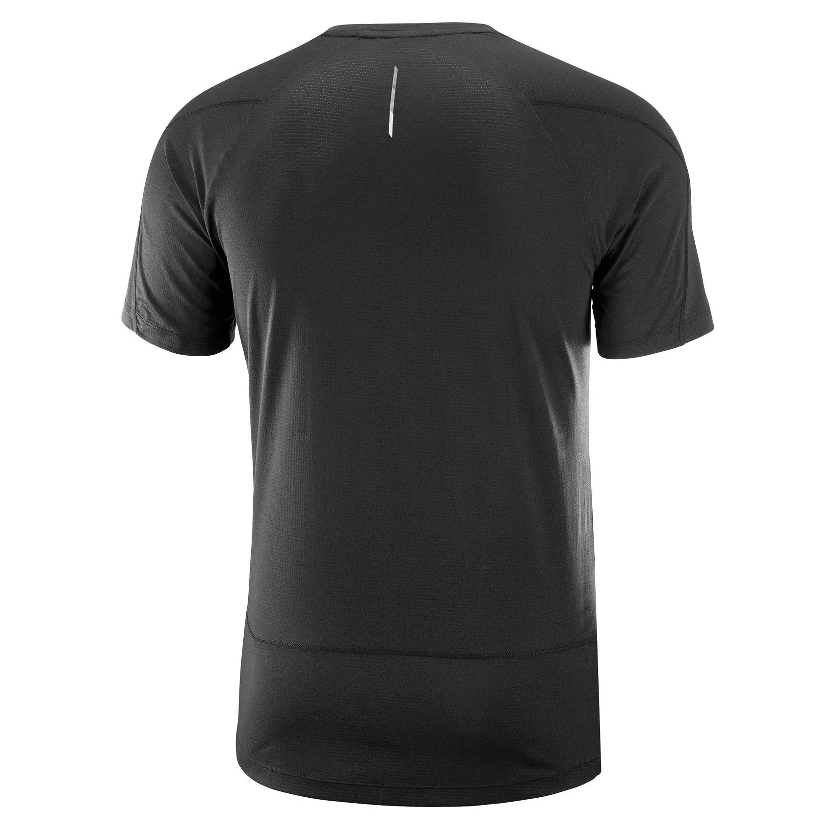 Salomon Cross Run Tee | Deep Black | Mens