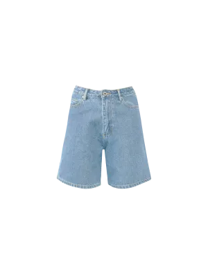 SOLAR RELAXED SHORT LIGHT BLUE