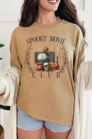 Spooky Movie Club Short Sleeve Relaxed Fit T-Shirt