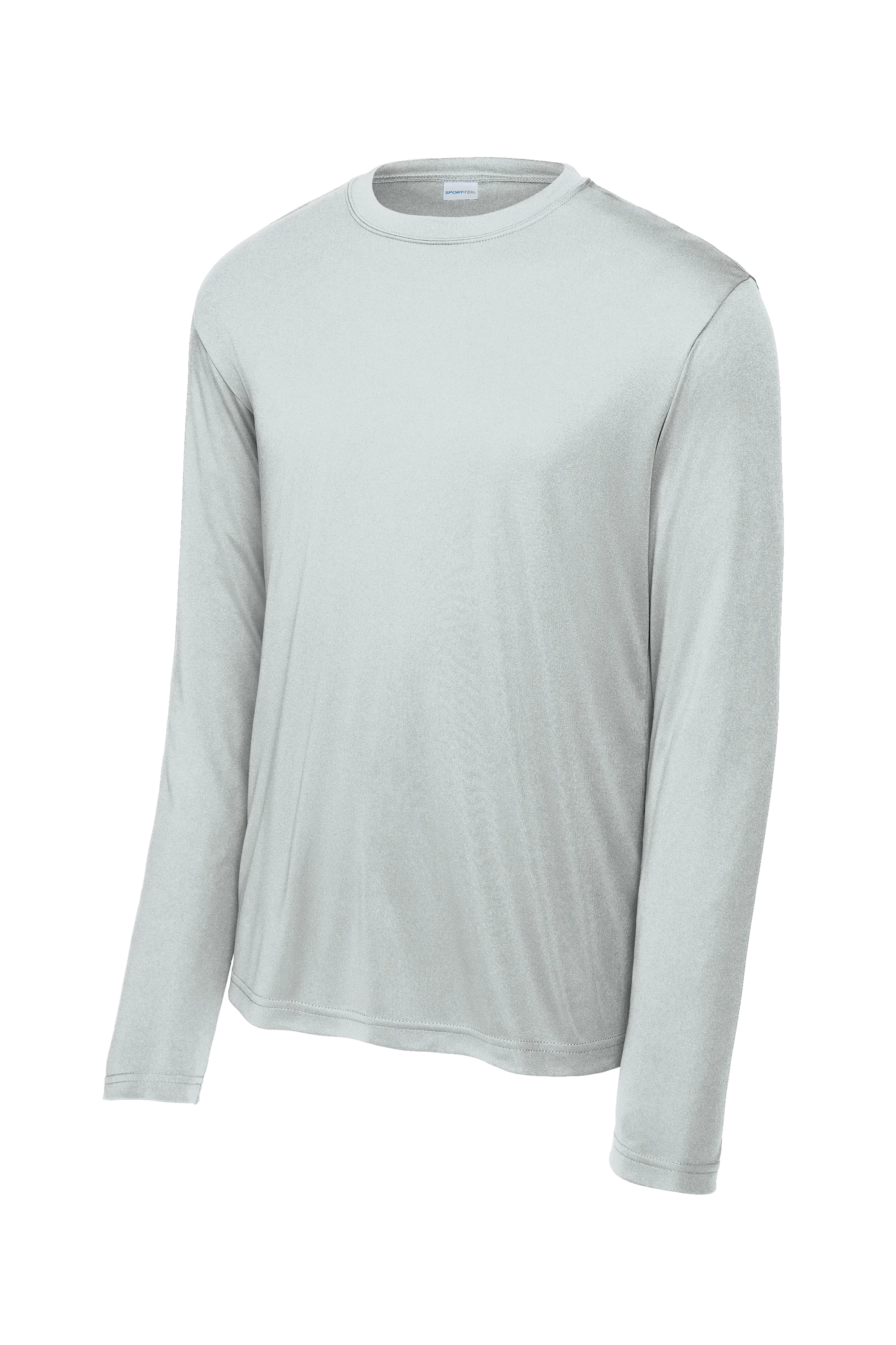 Sport-Tek® Long Sleeve PosiCharge® Competitor™ Tee - Silver