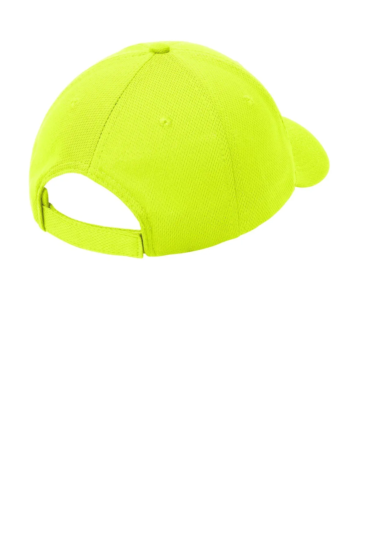 Sport-Tek PosiCharge RacerMesh Custom Caps, Neon Yellow