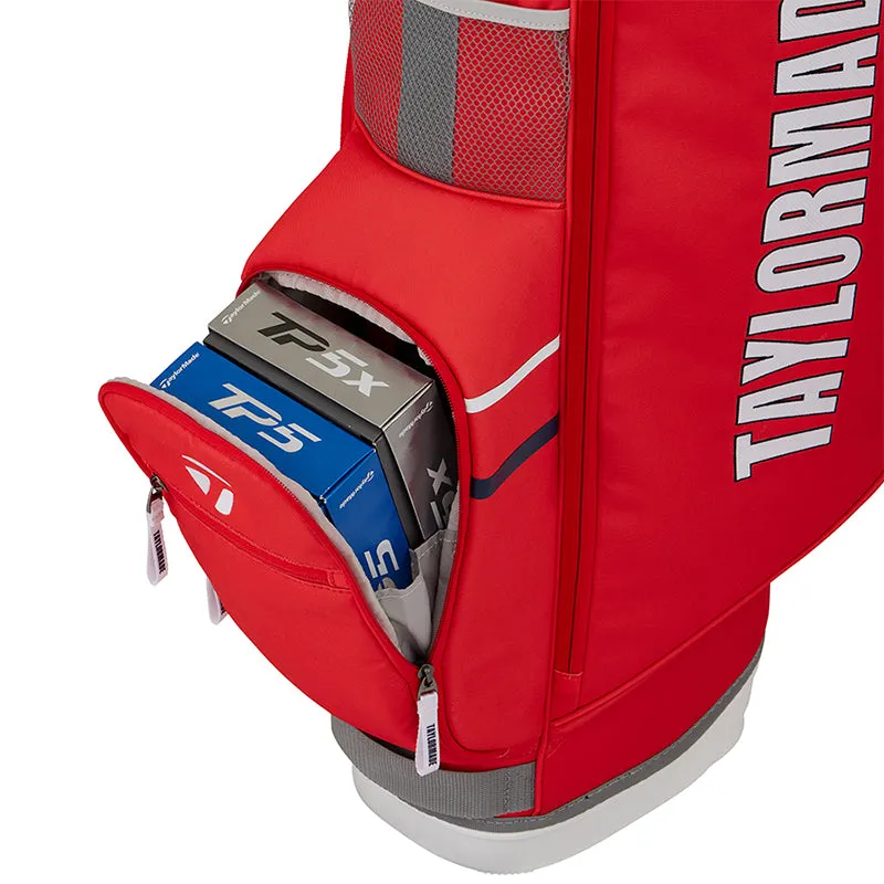 TAYLORMADE 9.5" Graphic Logo Cart Bag (Red)