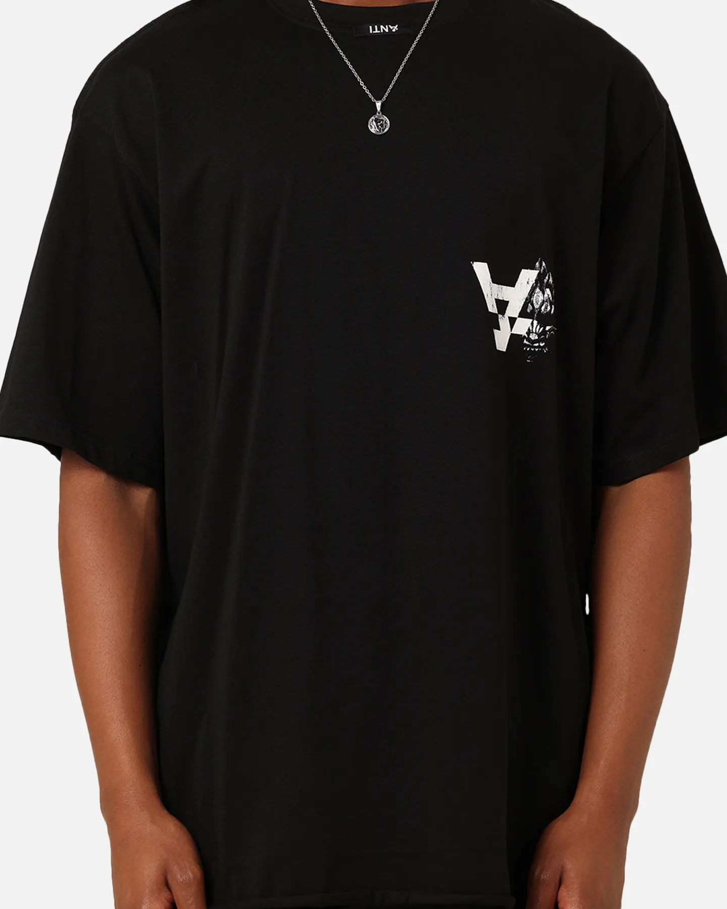 The Anti Order Double Dragon Baggy T-Shirt Black