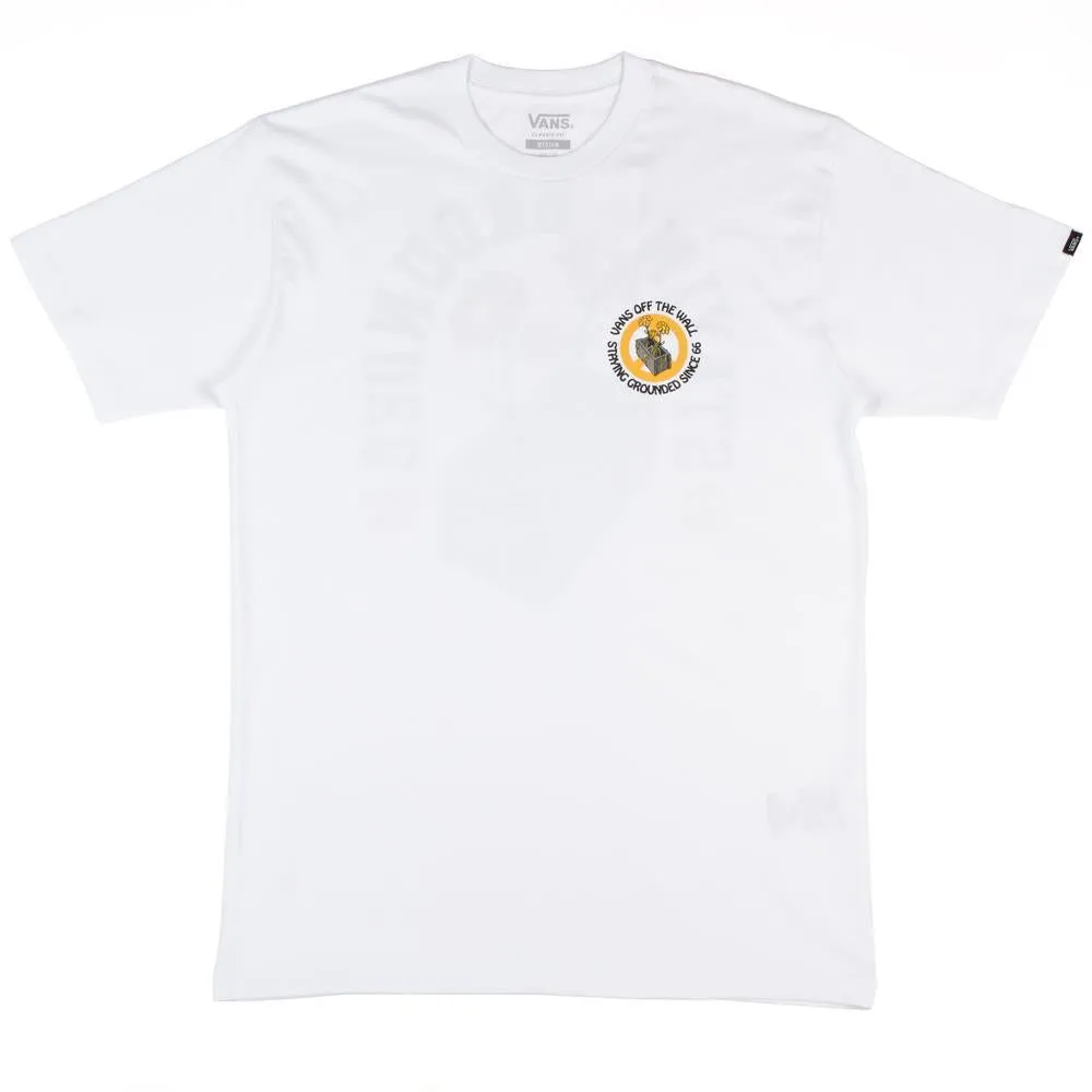 Vans Staying Grounded T-Shirt - White/Black