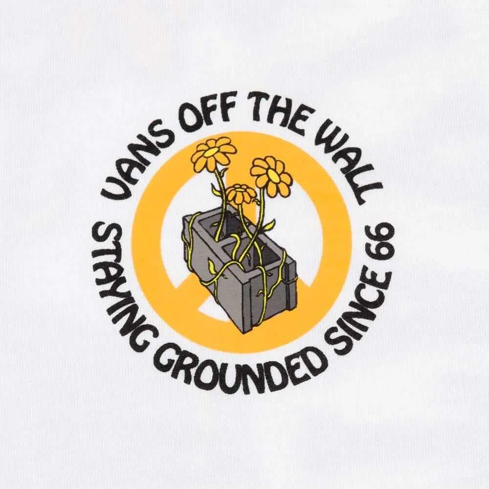 Vans Staying Grounded T-Shirt - White/Black