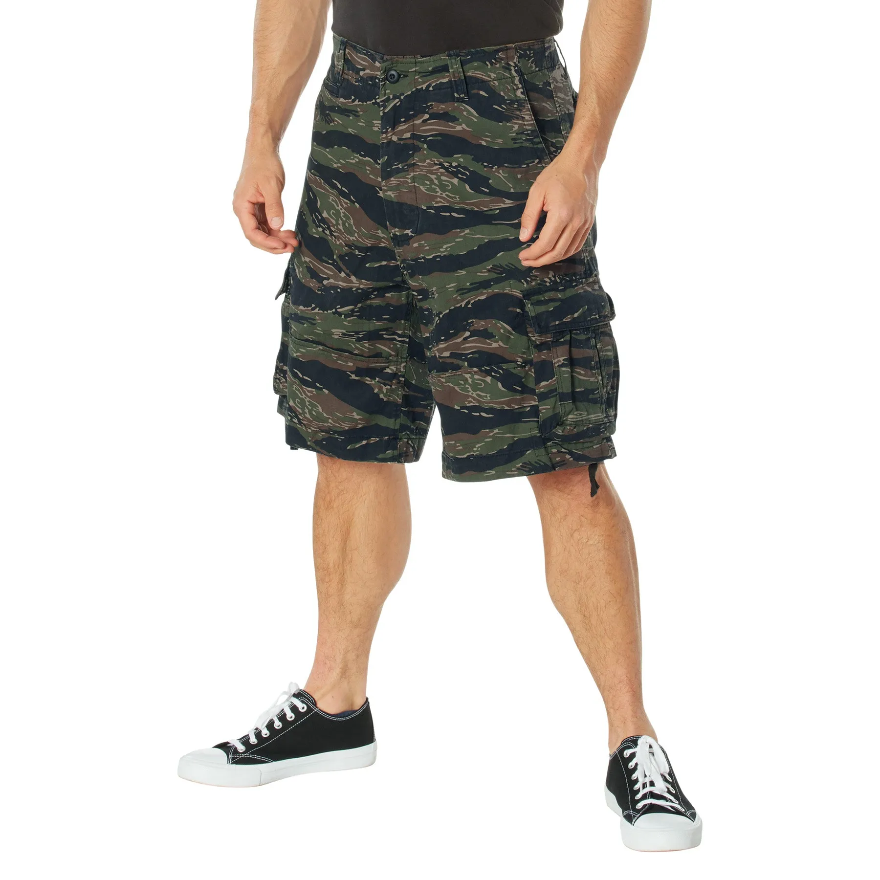 Vintage Infantry Utility Short- Tiger Stripe