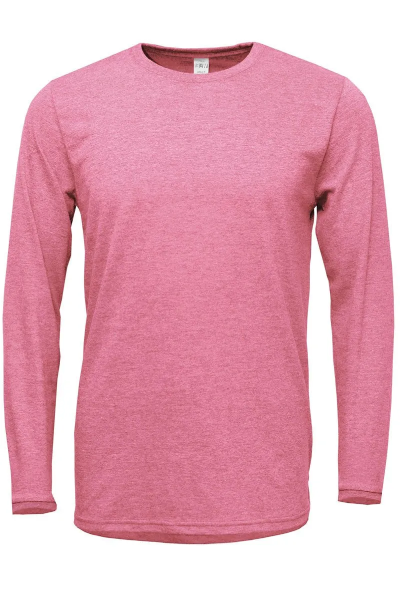 Warm Winter Activity Adult Soft-Tek Blend Long Sleeve Tee