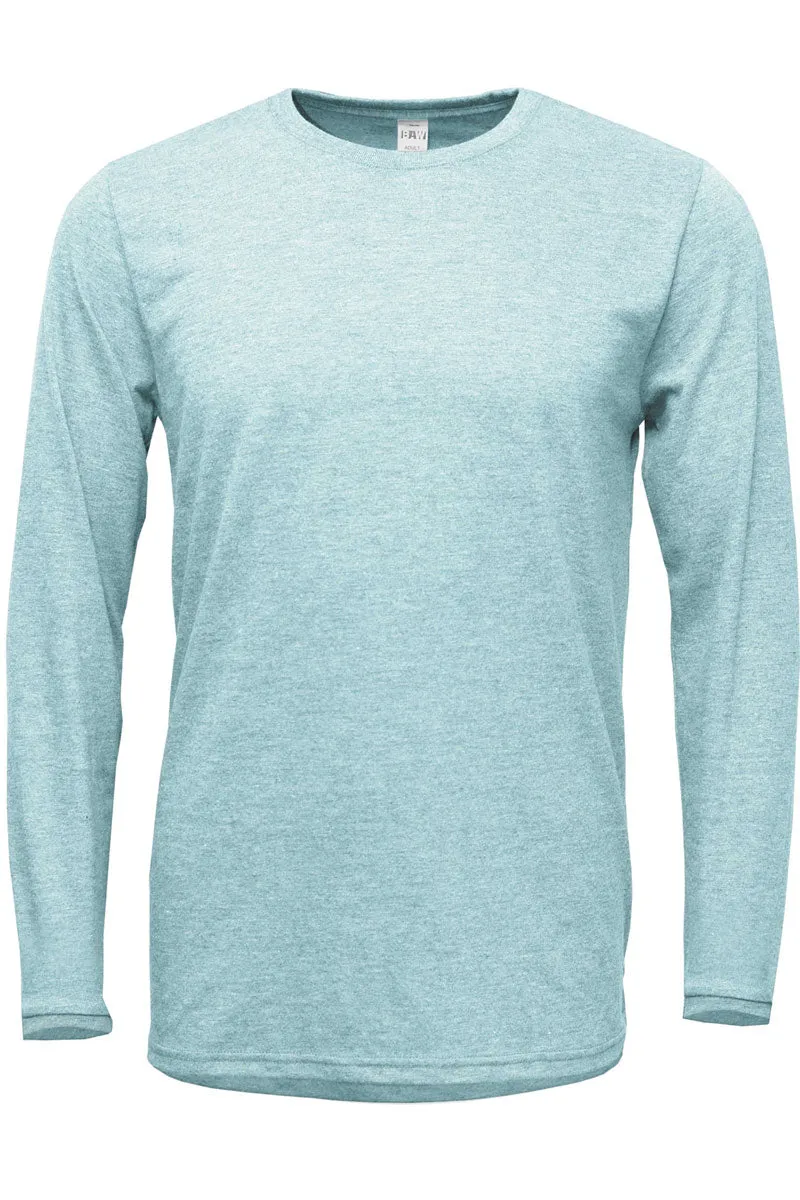 Warm Winter Activity Adult Soft-Tek Blend Long Sleeve Tee