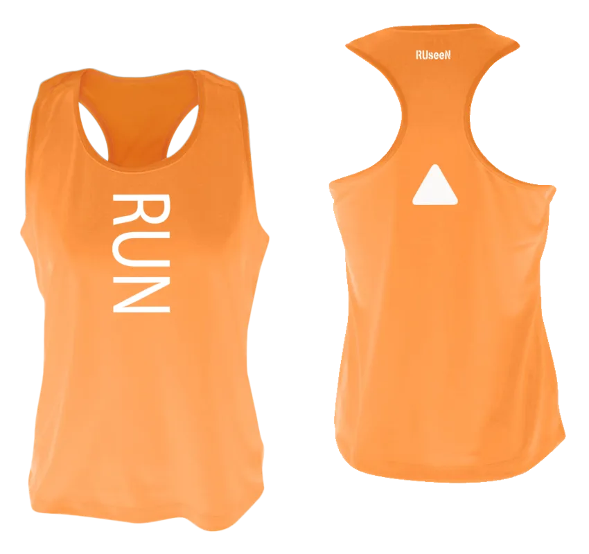 Women's Reflective Tank Top - RUN