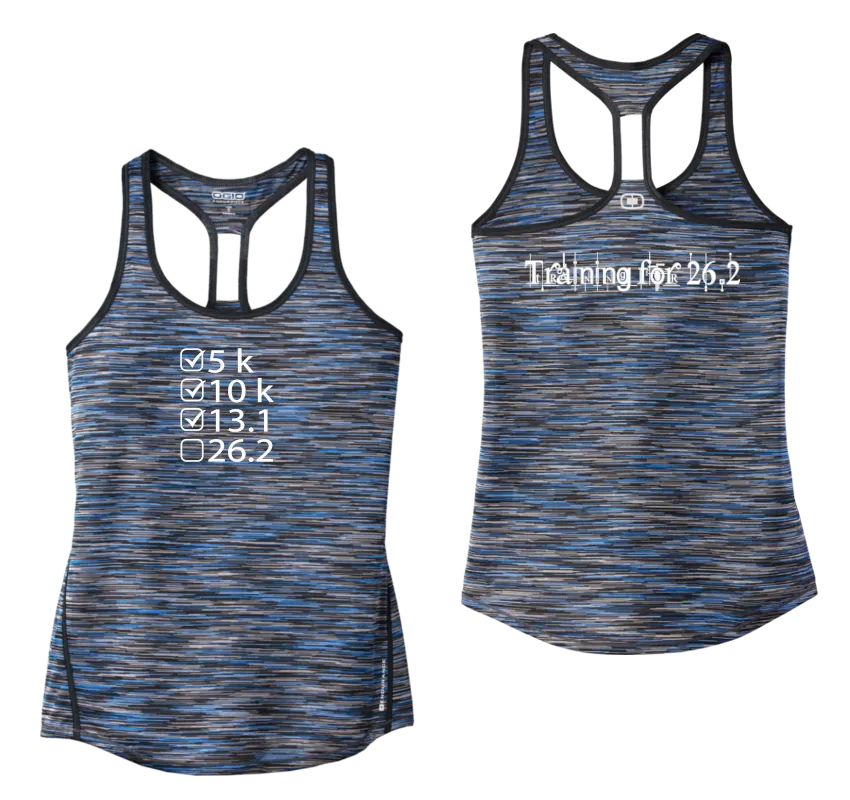 Women's Reflective Tank Top - Training for 26.2