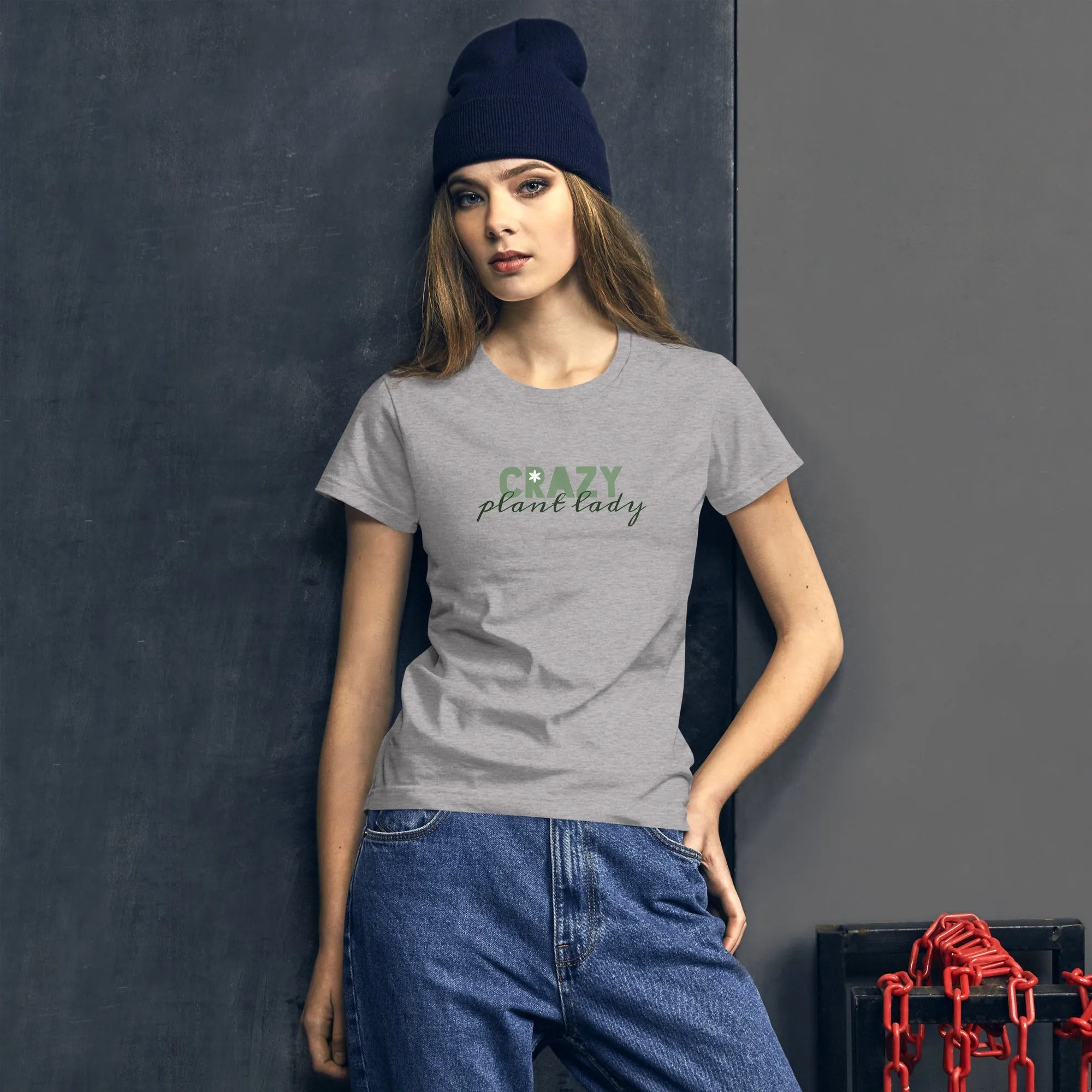 Women's short sleeve t-shirt | Crazy Plant Lady