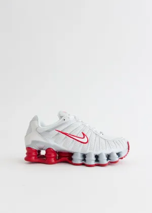 Women's Shox TL 'Platinum Tint Gym Red' Sneakers