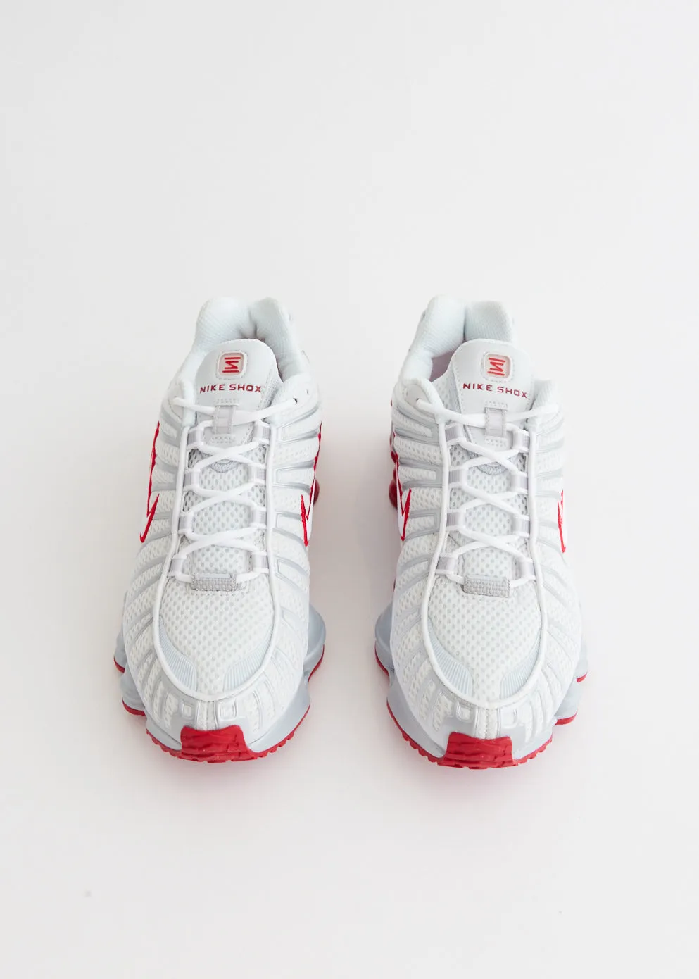 Women's Shox TL 'Platinum Tint Gym Red' Sneakers