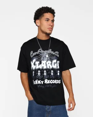 X-Large Funky Records T-Shirt Black